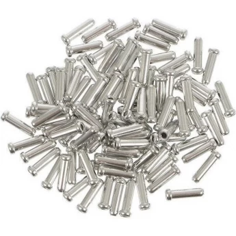 Концевик SHIMANO алюминиевый для троса переключателя, 100 штук, Y62098030